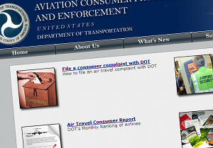Check Out The Department Of Transportation's New Site For Airline Passengers