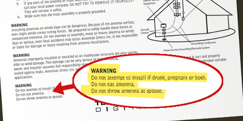These Antenna Installation Instructions Are Surprisingly Specific