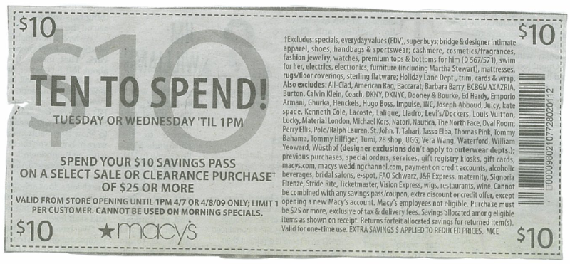 Macy’s Makes Fun Of Coupons With Its Latest Coupon