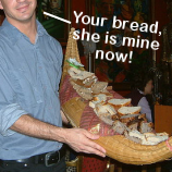 On Costa Cruises, Your "Waiter" Will Take Your Bread Basket Away And Give It To Another Table