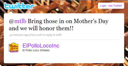 El Pollo Loco Says It Will Honor Your Broken KFC Coupons On Mother's Day
