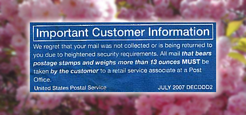 USPS Security Rule On 13-Ounce Packages Makes No Sense