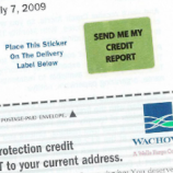 Wachovia Sends Out Its Own "Free Credit Report!" Offer To Customers