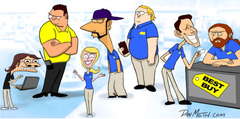 The 7 Types Of Employees You Meet At Best Buy