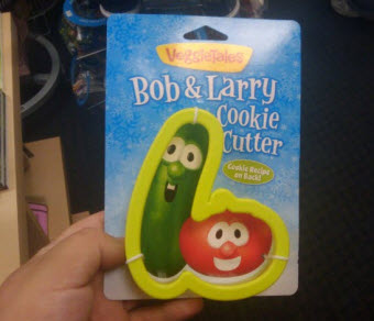 Ok, Someone Should Have Thought This VeggieTales Cookie Cutter Through