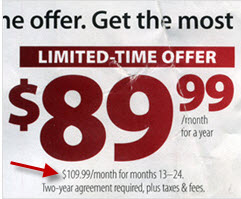 FiOS: Lock In A $20 Per Month Price Increase With A Two Year Contract! Huh?