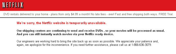 Netflix Is Mysteriously Down And Bored People Are Increasingly Bored