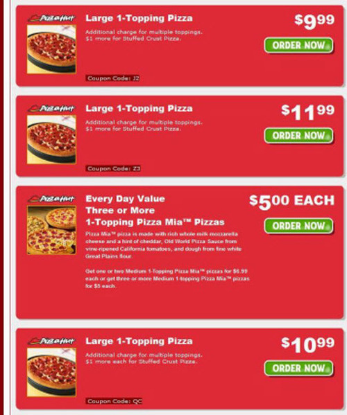Pizza Hut Coupons Let You Choose To Be An Idiot If You Want