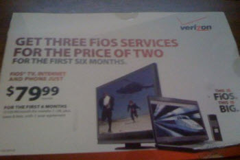 Verizon Should Really Stop Marketing FiOS To People Who Can't Sign Up For It