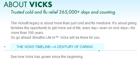 Vicks Accidentally Says It's Been Around For 1,000 Years