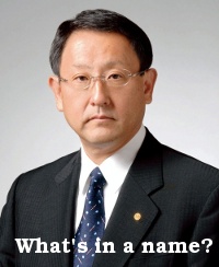 Why Is The President Of Toyota Named Toyoda?