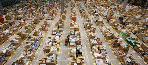 Christmas Inside An Amazon Warehouse