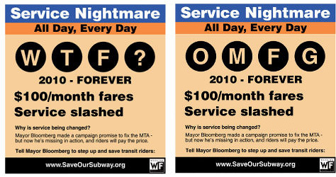 MTA Doesn't LOL At WTF Poster