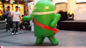Android On Crack Dance Sets Hearts Aflame