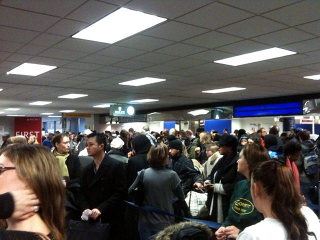 JFK Delta Terminal A Living Hellhole, Cops Called To Quell Crowds