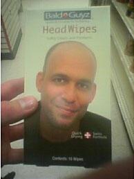 Great Moments in Shopping: Bald Guyz Head Wipes