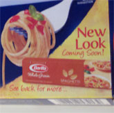 Barilla Redesigns Pasta Package To Let Consumers Know That Pasta Package Is About To Be Redesigned