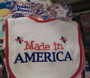 'Made In America' Bib Is Cute, But Made In China
