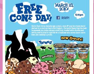 Ben & Jerry's And Starbucks Both Giving Away Free Food Tomorrow