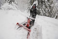 If Your Snowblower Clogs Too Easily, Check The Shear Pin