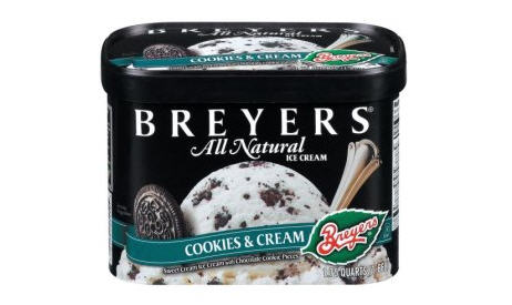 Breyer's Ice Cream Has Tara Gum