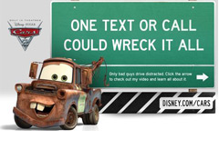 DOT & Disney Team Up To Fight Distracted Driving, Promote New Movie