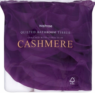 Cashmere Toilet Paper Cheaper Than Wiping With "Luxury Knitwear"