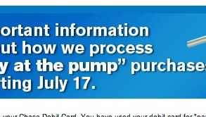 Chase Wants To Alert You To Important New Policy Change… Four Days After It Goes Into Effect