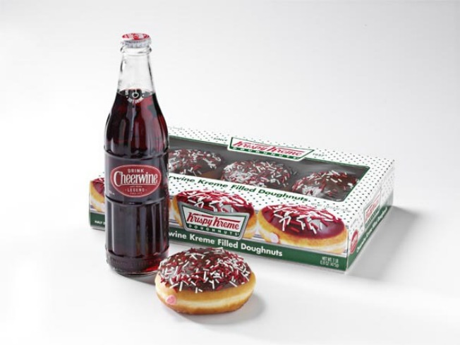 Cheerwine-Filled Krispy Kremes Are Back, Tennessee Can Bite In Too