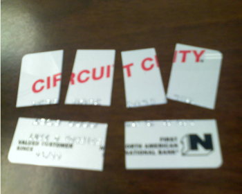 Man Can't Track Down Phantom Circuit City/Chase/Best Buy Credit Card