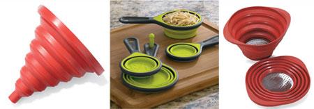 Save Space with Collapsible Kitchen Goods