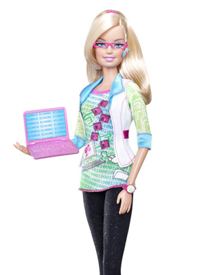 Computer Engineer Barbie Thinks Math Is Awesome And Lucrative