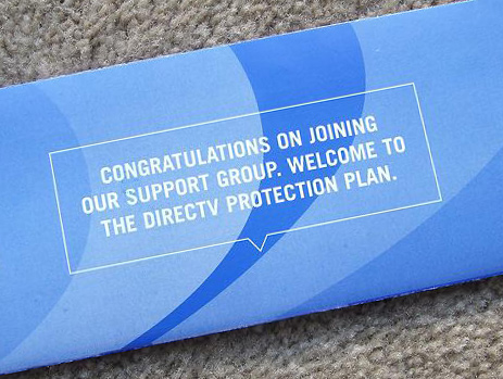 DirecTV Thinks You Need Protection Plan, Won't Take "No" For Answer