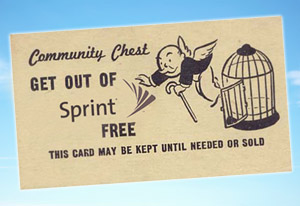 Sprint Mails Customers A "Get Out Of Sprint Free" Card