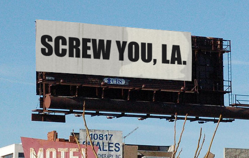 LA Has 4,000 Illegal Billboards, But City Looks On Helplessly
