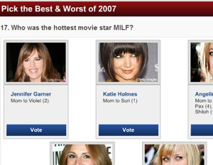 AOL Moviefone Aks Everyone To Choose Hottest MILF