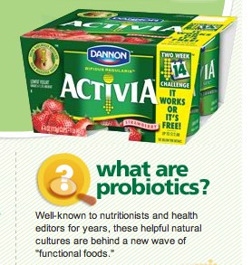 Dannon Sued Over Probiotic Yogurt Claims