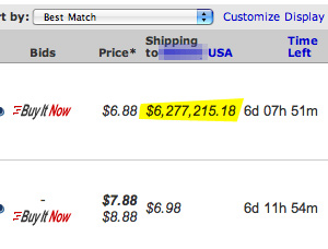 Shipping Is Getting Expensive