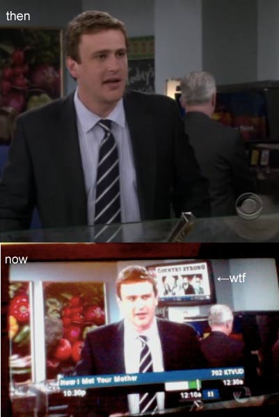 TV With 2011 "Country Strong" Promo Inserted Into 2009 HIMYM Rerun