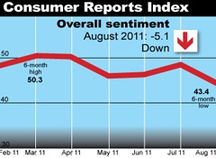Consumer Sentiment Index Hits 20-Month Low