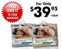 Better Marriage Blanket Protects Your Partner From Noxious Farts