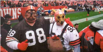 Browns Fan Sues Because Madden Game Shows His Iconic Mask