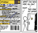 The Experience Of Not Receiving A Package From UPS, In Comic Form