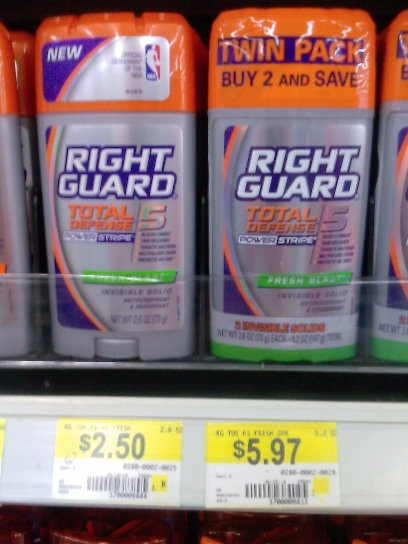Buy This Twin-Pack Of Deodorant And Save… Negative $.97