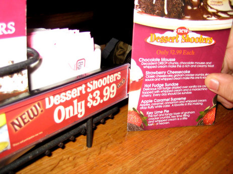 These Applebee's Dessert Shooters Advertisements Are Confusing