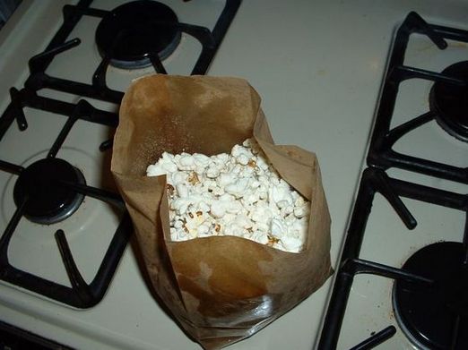 DIY Microwave Popcorn