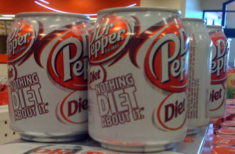 Diet Dr. Pepper Cans Say It Isn't