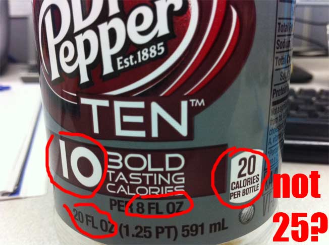 Dr. Pepper Ten: Naming Soda After Number Of Calories Add Up At Larger Sizes