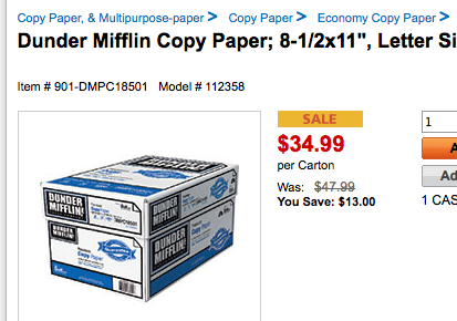 Yes, You Can Now Buy Actual Dunder Mifflin Paper
