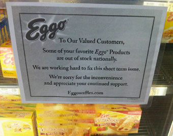 Kellogg's Finally Explains Eggo Waffle Shortage